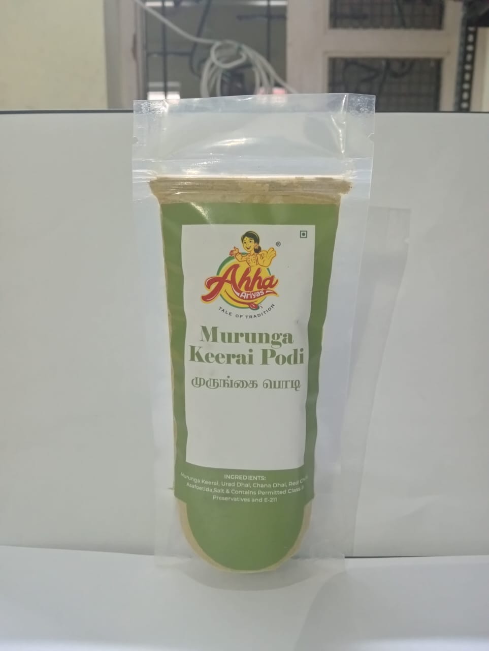 Murungaikeerai Podi (Raw) – Traditional Moringa Leaf Podi